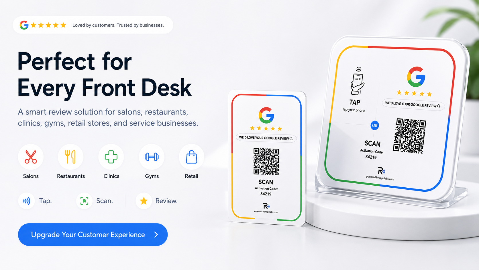 Turn happy customers into